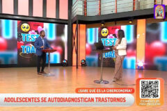 LA MAG. VICTORIA VIGO ESTUVO EN EL PROGRAMA ARRIBA MI GENTE DE LATINA TELEVISIÓN