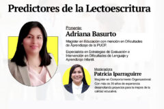 WEBINAR: «PREDICTORES DE LA LECTOESCRITURA», ORGANIZADO POR EL PROGRAMA DE MAESTRÍA EN PSICOLOGÍA EDUCACIONAL