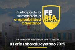 SE VIENE LA X FERIA LABORAL CAYETANO