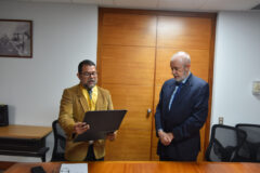 EL DR. VICENTE CABALLO ES NOMBRADO PROFESOR EXTRAORDINARIO HONORIO DE NUESTRA INSTITUCIÓN
