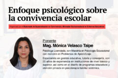 Master Class: Enfoque psicológico sobre la convivencia escolar